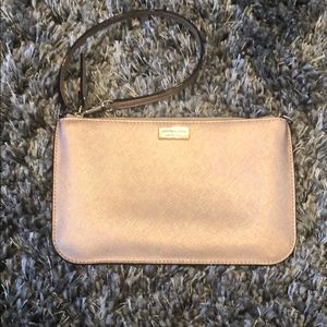 Kate Spade Rose Gold Wristlet